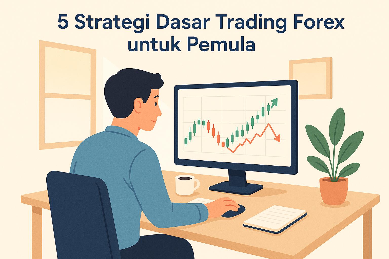 5 Strategi Dasar Trading Forex untuk Pemula